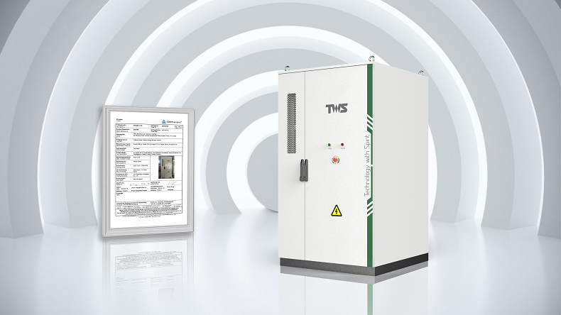 TWS ProeM series C&I liquid-cooling ESS cabinet successfully passed the UL9540A test